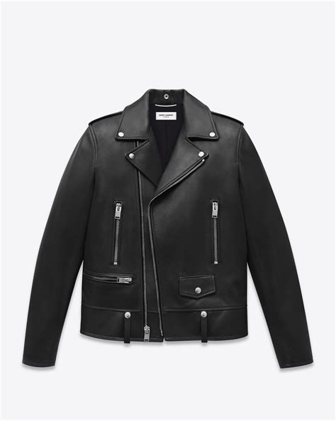 ysl classic motorcycle jacket|saint laurent teddy.